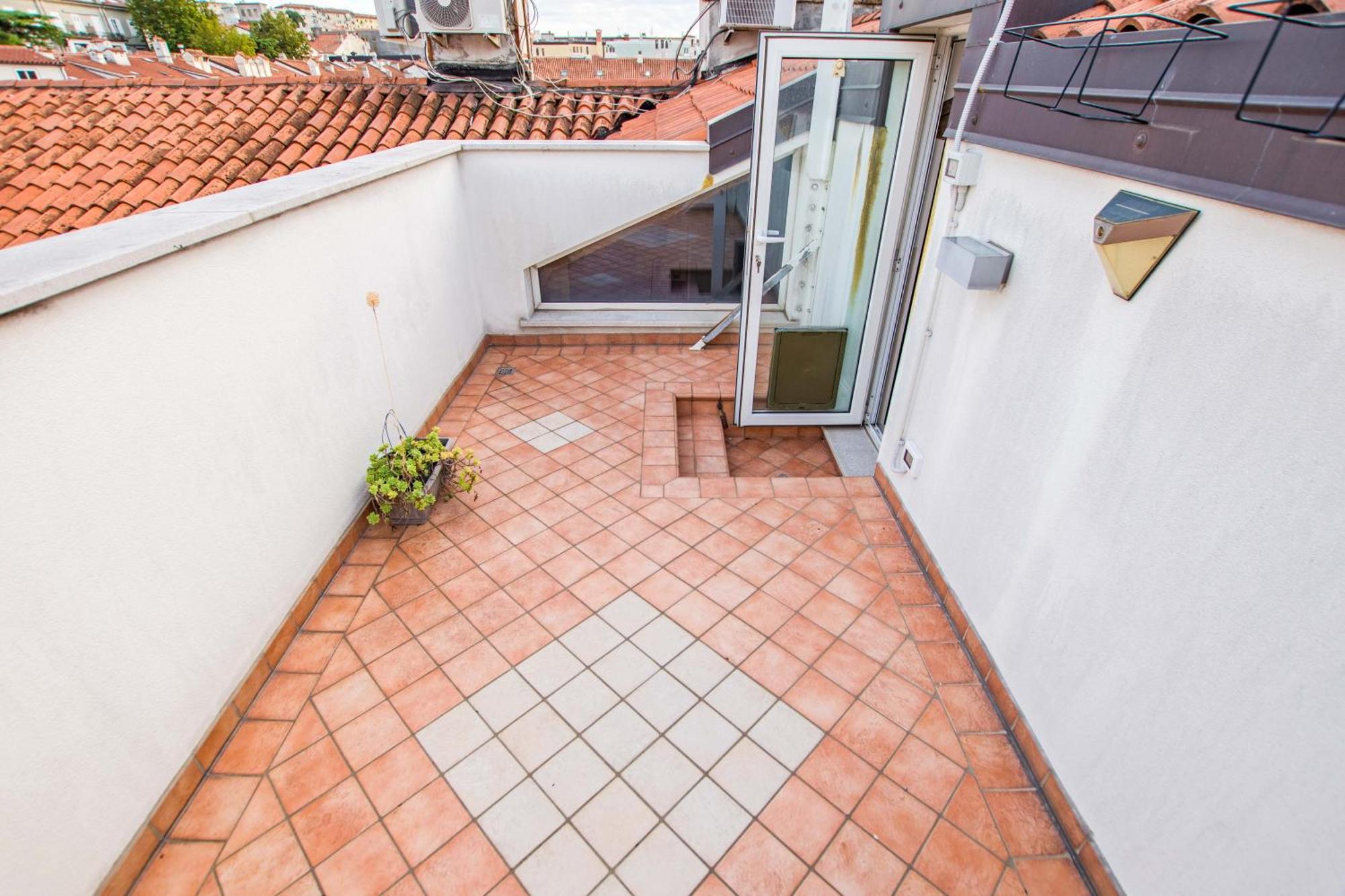 Panorama Loft Lejlighed Trieste Eksteriør billede